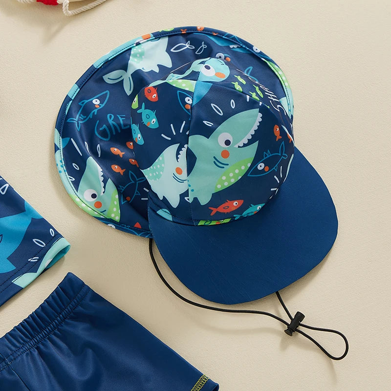 Underwater Designed Swim Set for Kids - For Sun Protection and Comfort! Teeny Pandas
