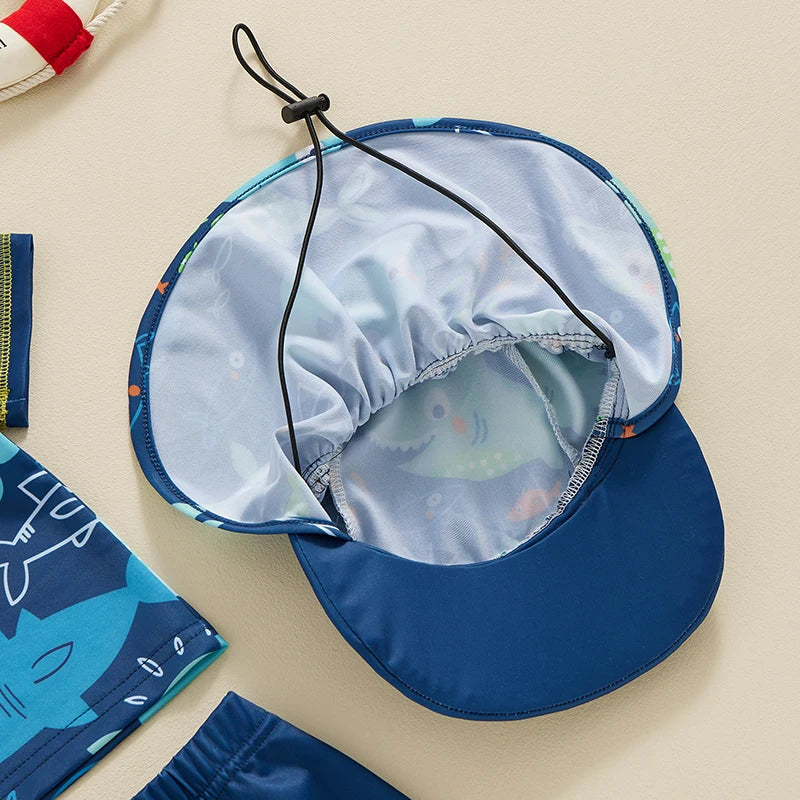 Underwater Designed Swim Set for Kids - For Sun Protection and Comfort! Teeny Pandas