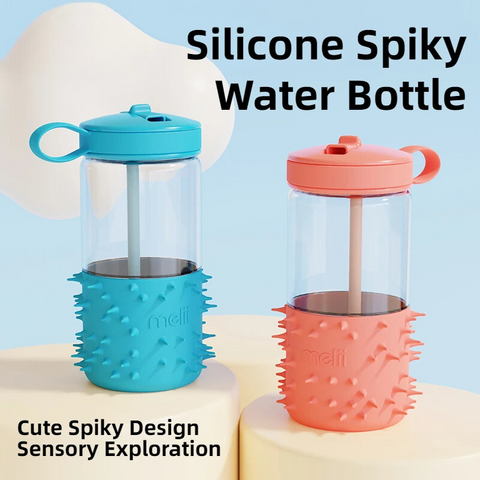 Spiky Sensory Water Bottle – Durable, Leak-Proof, & Fidget-Friendly for Kids Teeny Pandas
