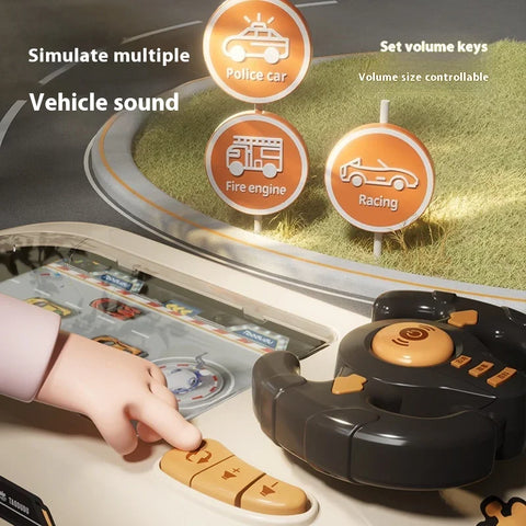 Arcade Racing – Educational Simulated Driving Toy for Boys & Girls