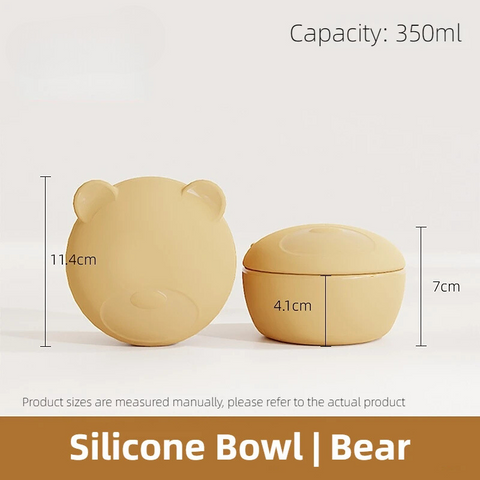 Portable Silicone Snack Bowl for Kids – Lightweight, Leak-Proof & Travel-Ready Teeny Pandas