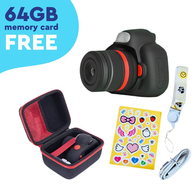 Mini Photographer Digital Camera for Kids – Capture the World in Fun, Easy Steps! Teeny Pandas