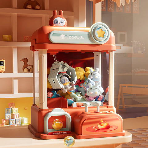 Mini Easter Claw Machine for Kids – Lights, Music, and 20 Prizes Teeny Pandas
