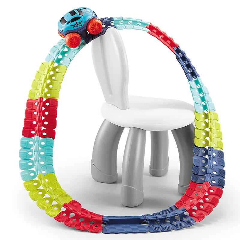Gravity Defying Race Track for Kids – Exciting STEM Toy Teeny Pandas