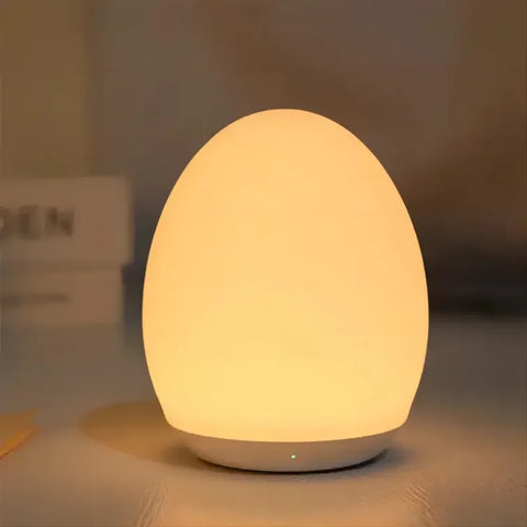 Egg Shape Night Light - RGB Pat Light for Kids & Baby Feeding