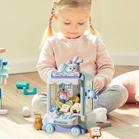 Mini Rabbit Claw Machine for Kids - Fun Prize-Grabber Arcade Toy! Teeny Pandas