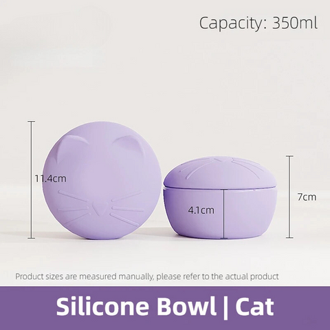 Portable Silicone Snack Bowl for Kids – Lightweight, Leak-Proof & Travel-Ready Teeny Pandas