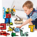 RoboNums Transforming Number Blocks Set – Educational Fun for Kids