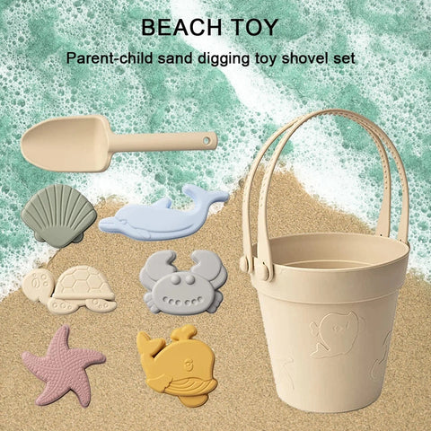 Kids Silicone Beach Toys Set - Durable, Eco-Friendly Fun Teeny Pandas