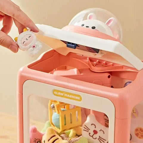 Mini Animal Claw Machine for Kids - Interactive Game with Lights & Music! Teeny Pandas