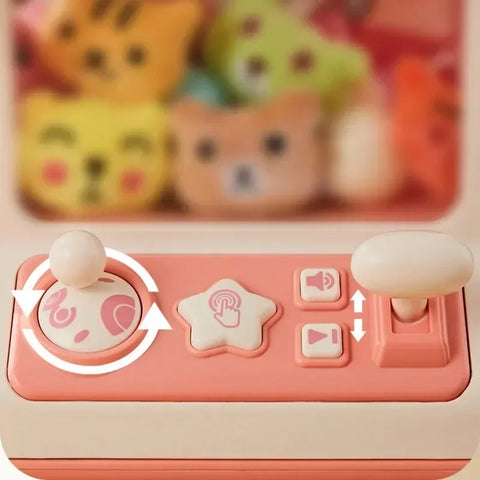 Mini Animal Claw Machine for Kids - Interactive Game with Lights & Music! Teeny Pandas