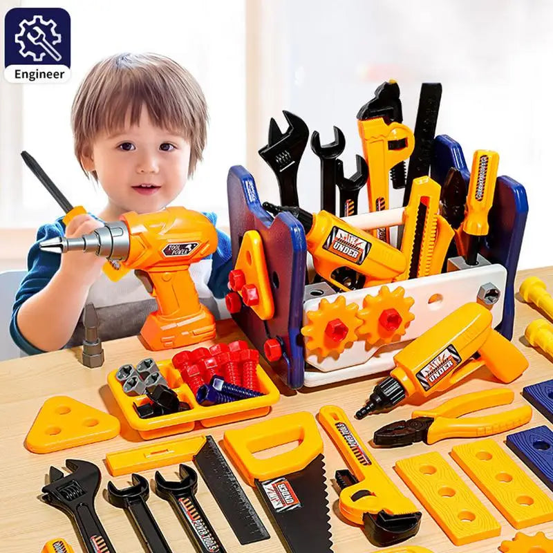 Kids Repair Kit Set - With Carrying Case! Teeny Pandas