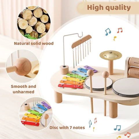 Creative Montessori Instrument Table Teeny Pandas