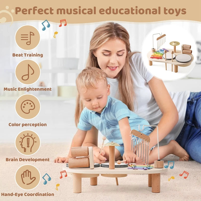 Creative Montessori Instrument Table Teeny Pandas