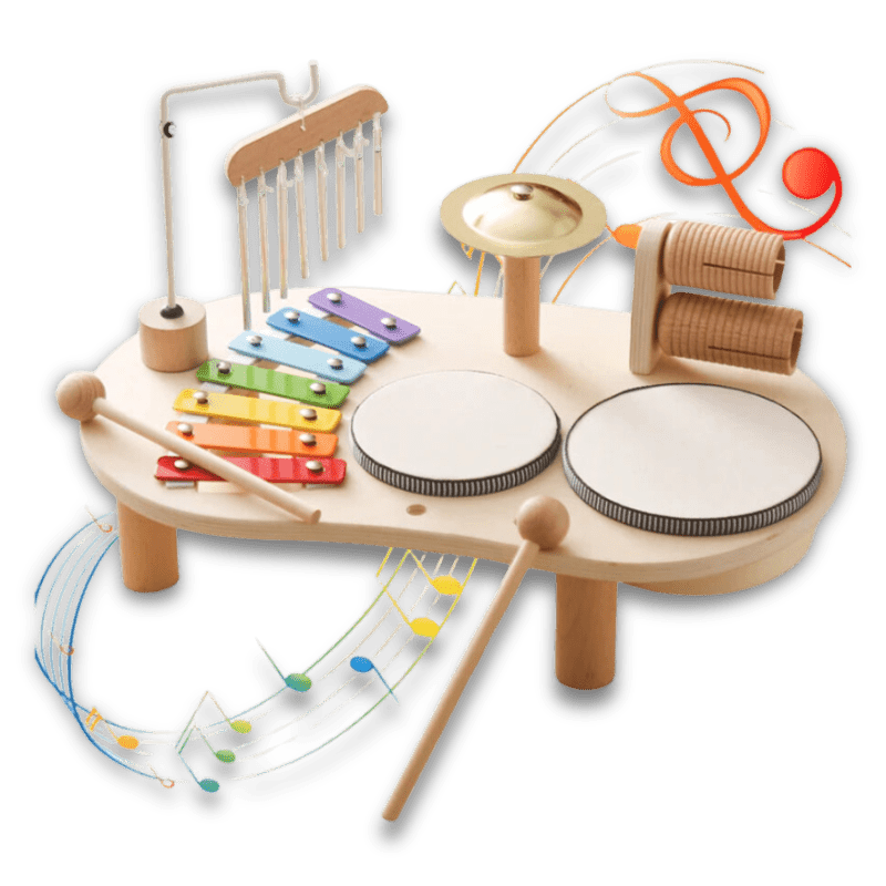 Creative Montessori Instrument Table Teeny Pandas