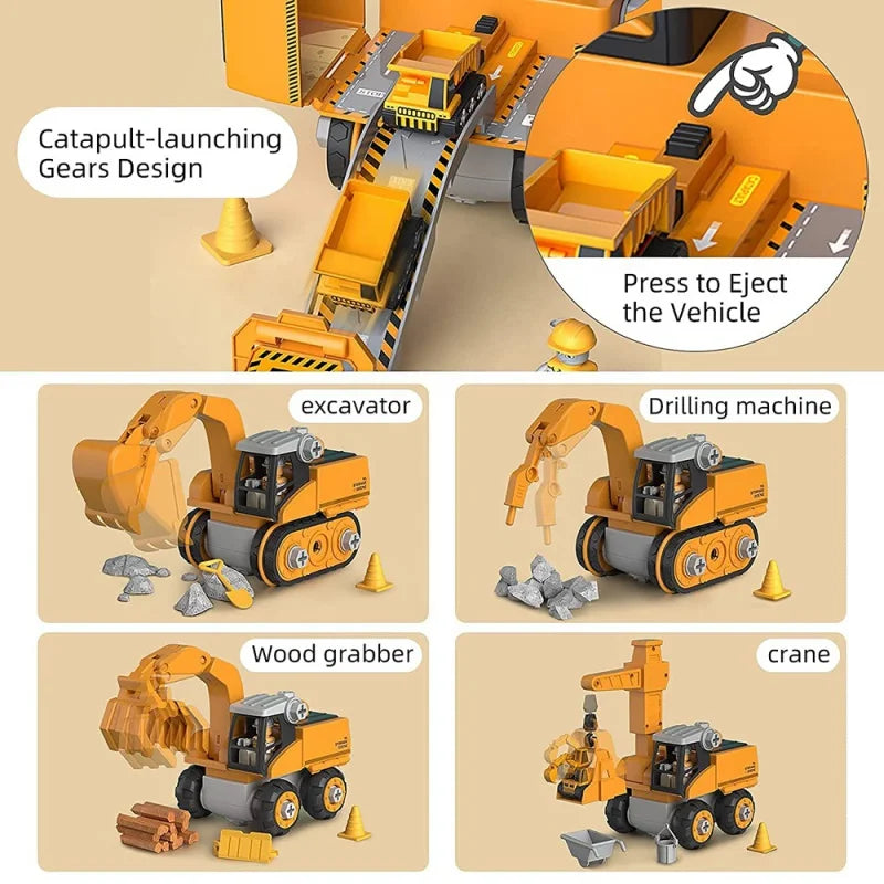 Master Builder Engineer Set for Kids - Create a Fun Engineering Experience! Teeny Pandas