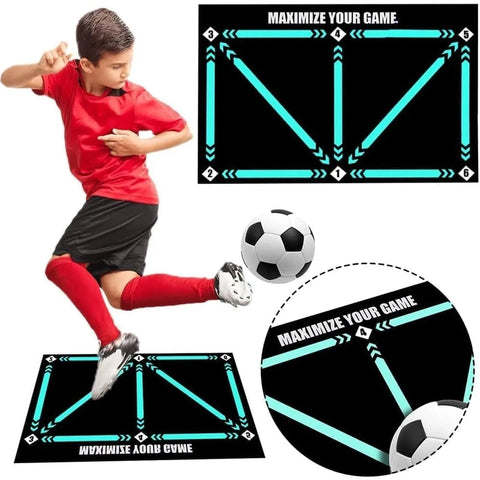 Kids Soccer Training Mat - Boost Coordination & Fun Teeny Pandas