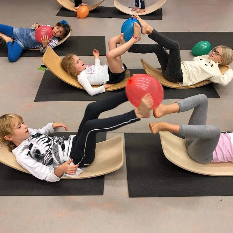 Kids Wobble Balance Board – Eco-Friendly Toy for Endless Imagination Teeny Pandas