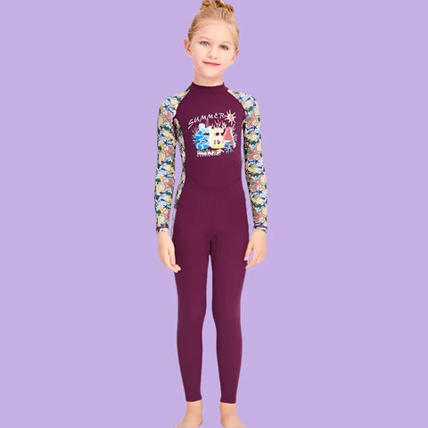 Kids Full Body UV Protection Swimsuit