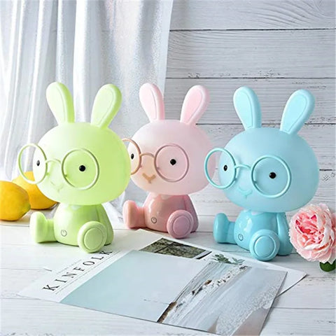 Cartoon Bunny Night Light - LED Night Lamp for Kids Room!
