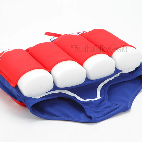 Kids One-Piece Buoyancy Swimsuit – High-Elasticity, Quick-Drying Swimwear
