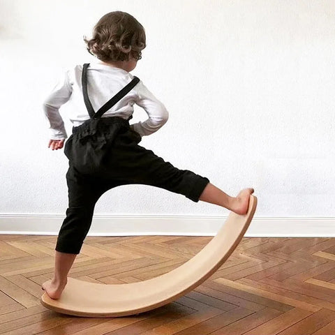 Kids Wobble Balance Board – Eco-Friendly Toy for Endless Imagination Teeny Pandas