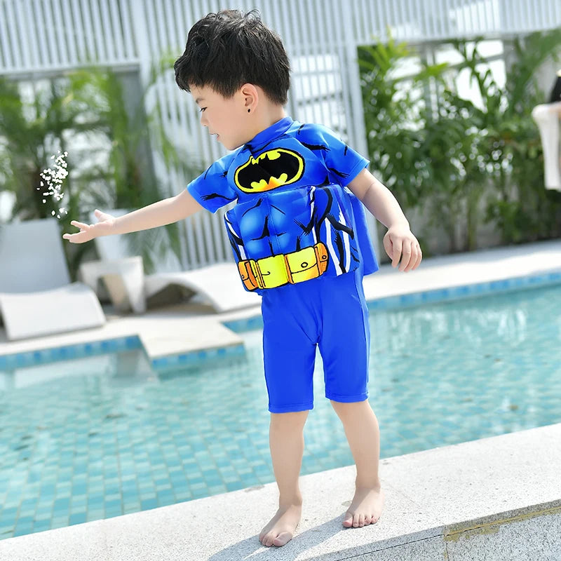 Floating Batman Swimsuit for Kids - product detail view 3
