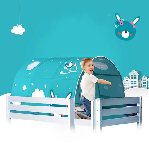 Children's Bed Tent Tunnel Play House - Fun Toy Tent for Kids