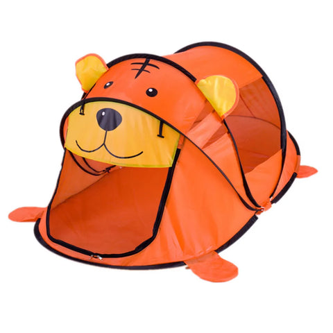 Portable Animal Kids' Tent - Pop Up Cartoon Playhouse for Indoor and Outdoor Fun