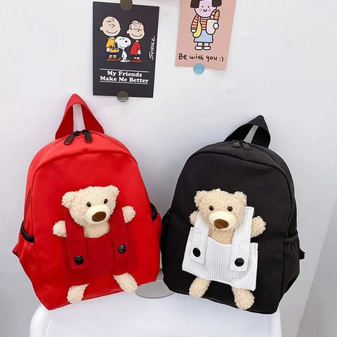 Cartoon Plush Children Backpacks