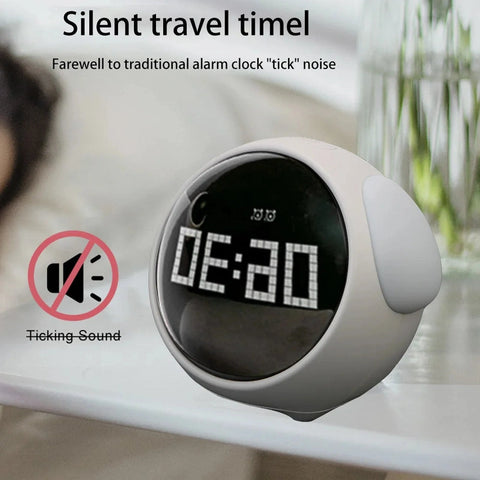 Kids Expression LED Alarm Clock Teeny Pandas