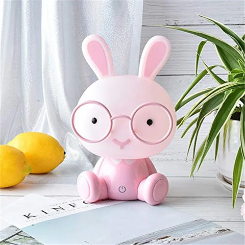 Cartoon Bunny Night Light - LED Night Lamp for Kids Room!