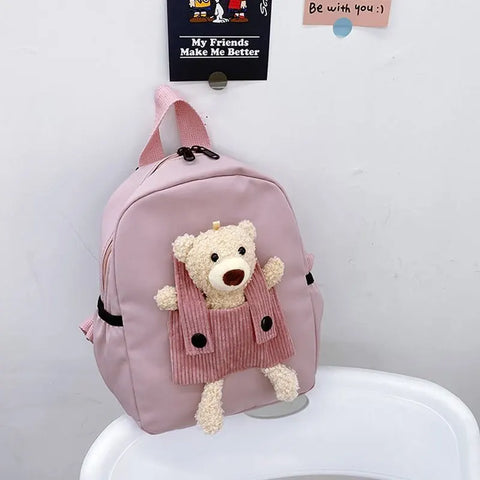 Cartoon Plush Children Backpacks