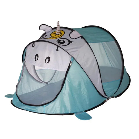 Portable Animal Kids' Tent - Pop Up Cartoon Playhouse for Indoor and Outdoor Fun