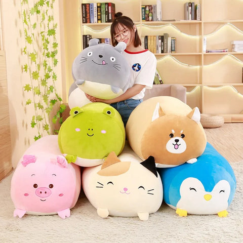 Large Soft Animal Pillow Plushies