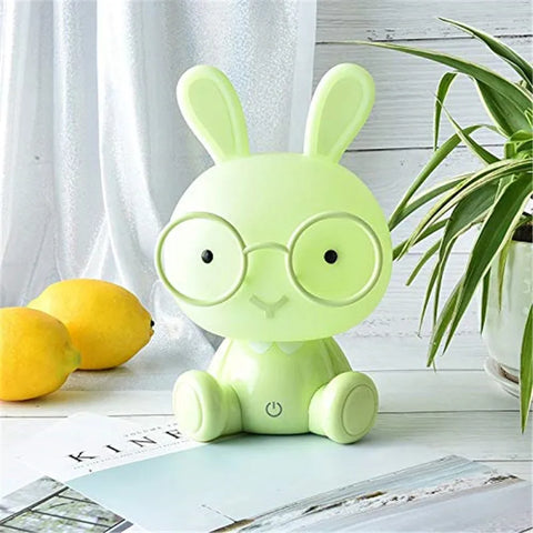 Cartoon Bunny Night Light - LED Night Lamp for Kids Room!
