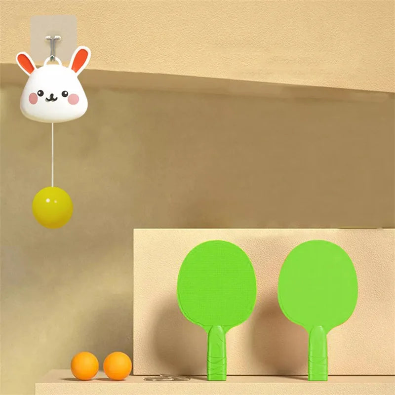Hanging Table Tennis Game Set - Engage in Fun and Active Play! Teeny Pandas