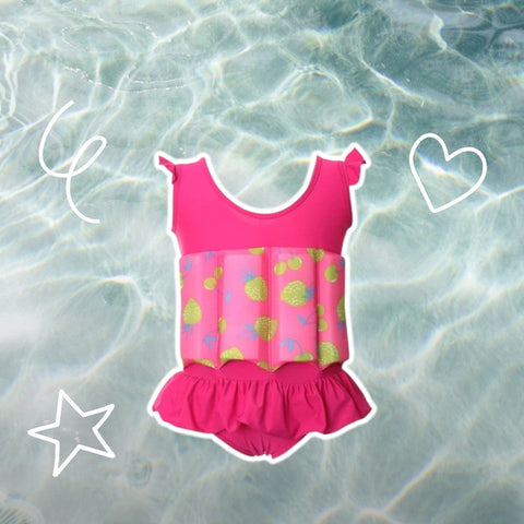Kids One-Piece Buoyancy Swimsuit – High-Elasticity, Quick-Drying Swimwear