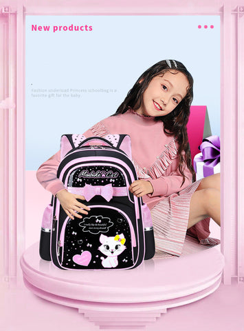 Cute Kitten Backpack for School