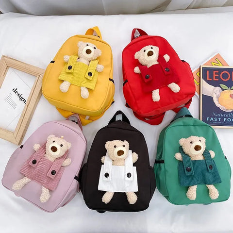 Cartoon Plush Children Backpacks