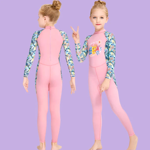 Kids Full Body UV Protection Swimsuit