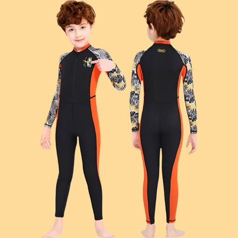 Kids Full Body UV Protection Swimsuit