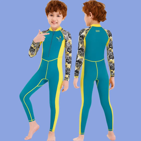 Kids Full Body UV Protection Swimsuit