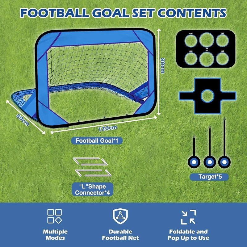 Kids Soccer 4 Goal Training Net - product detail view 3