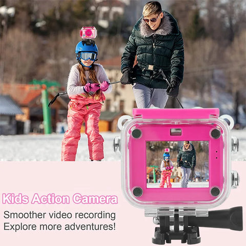 Mini Kids Sports Action Camera – Durable & Child Friendly! Teeny Pandas