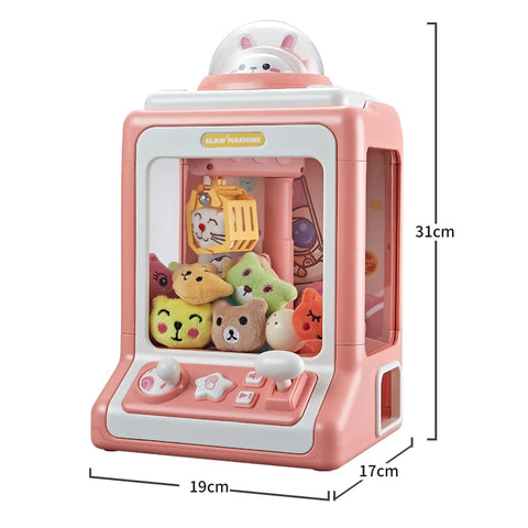 Mini Animal Claw Machine for Kids - Interactive Game with Lights & Music! Teeny Pandas