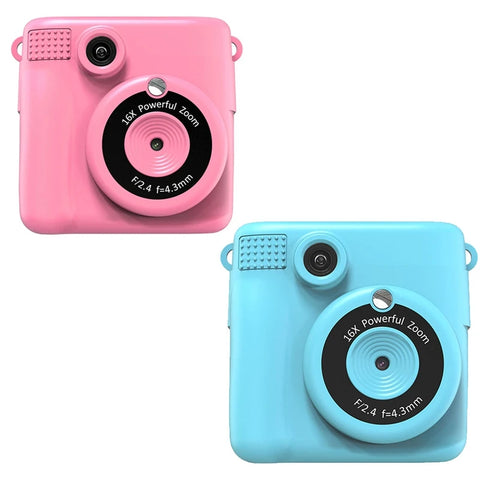 Unisex Toy Camera for Kids – Instant Photo Printer with 32GB Memory Card