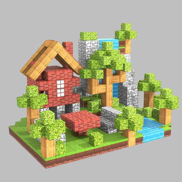 Magnetic Building Blocks Set