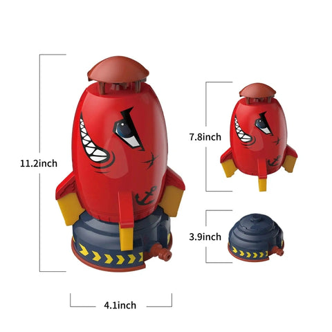 Rocket Launcher Water Toy – Splash and Soar Adventure for Kids Teeny Pandas