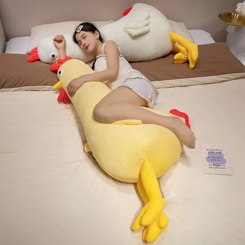 Giant Chicken Plush Toy - Stuffed Animal Sleep Pillow Doll